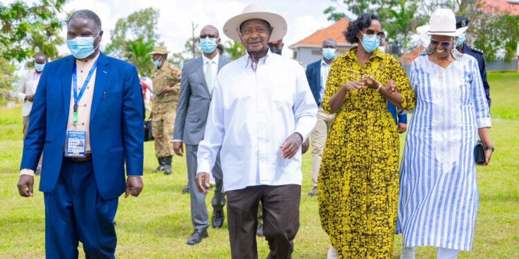 President Museveni hails daughter Pr. Patience Rwabwogo for hardwork, preaching the gospel