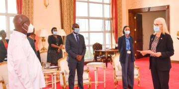 President Museveni welcomes new ambassadors
