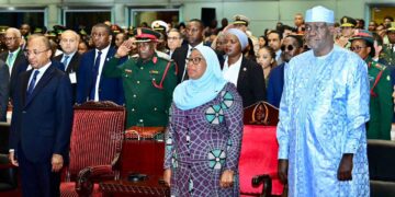 IN PICTURES: Tanzania President Samia Suluhu hosts African leaders on  20th anniversary of PSC of the African Union 
