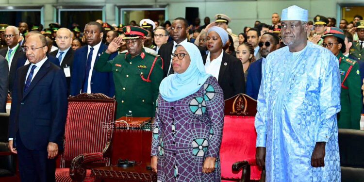 IN PICTURES: Tanzania President Samia Suluhu hosts African leaders on  20th anniversary of PSC of the African Union 