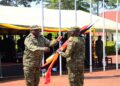 Uganda’s contingent in Rwanda for the EAC Field Training Exercise  