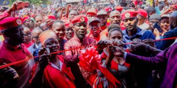 NUP opens new offices in Bundibugyo, calls upon youth to stand up and fight for their country