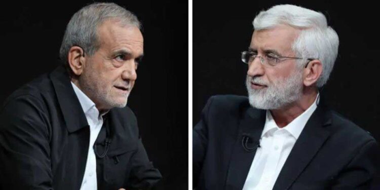 Iran Election : Pezeshkian faces Jalili in the Presidential run-off
